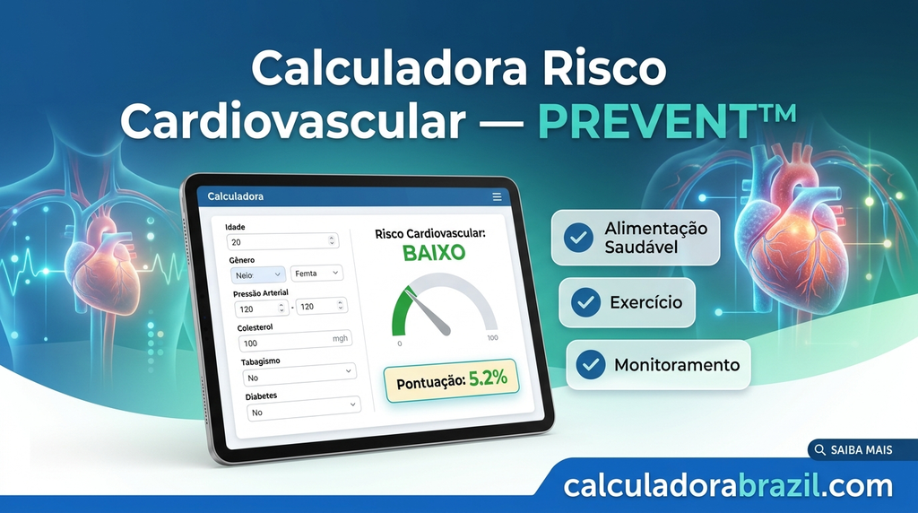 Calculadora Risco Cardiovascular — PREVENT™