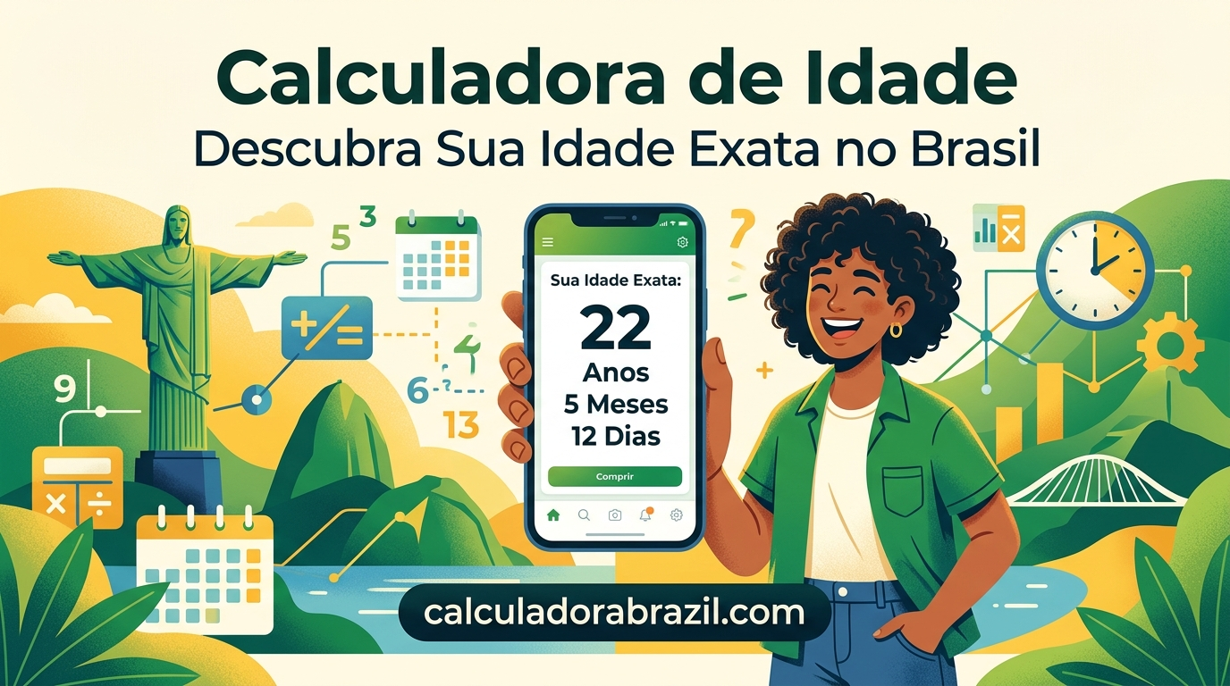 Calculadora de Idade - Descubra Sua Idade Exata no Brasil