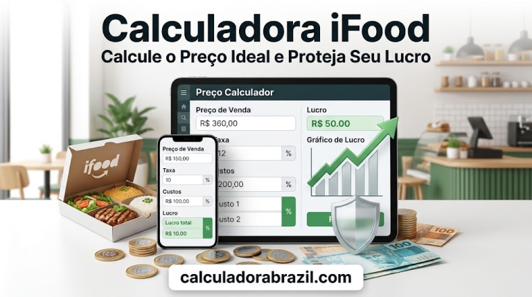 Calculadora iFood Calcule o Preço Ideal e Proteja Seu Lucro
