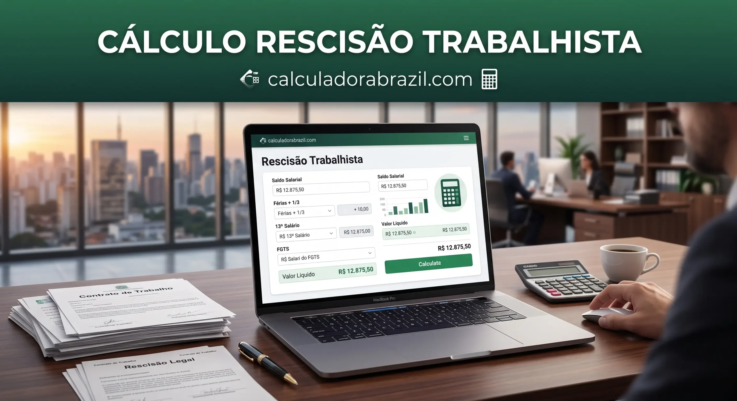 Calculo Rescisão Trabalhista 2026 Brasil