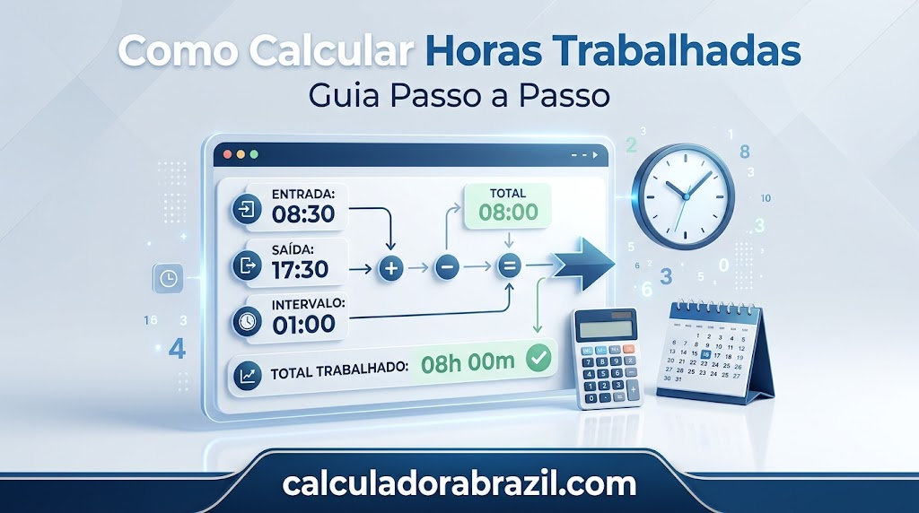 Como Calcular Horas Trabalhadas: Guia Passo a Passo