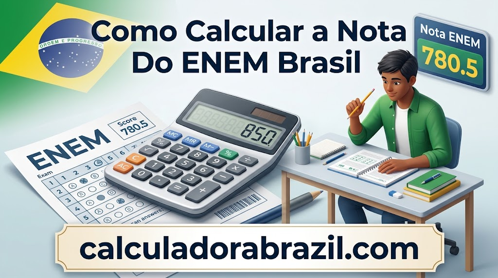 Como Calcular a Nota Do ENEM Brasil 2026