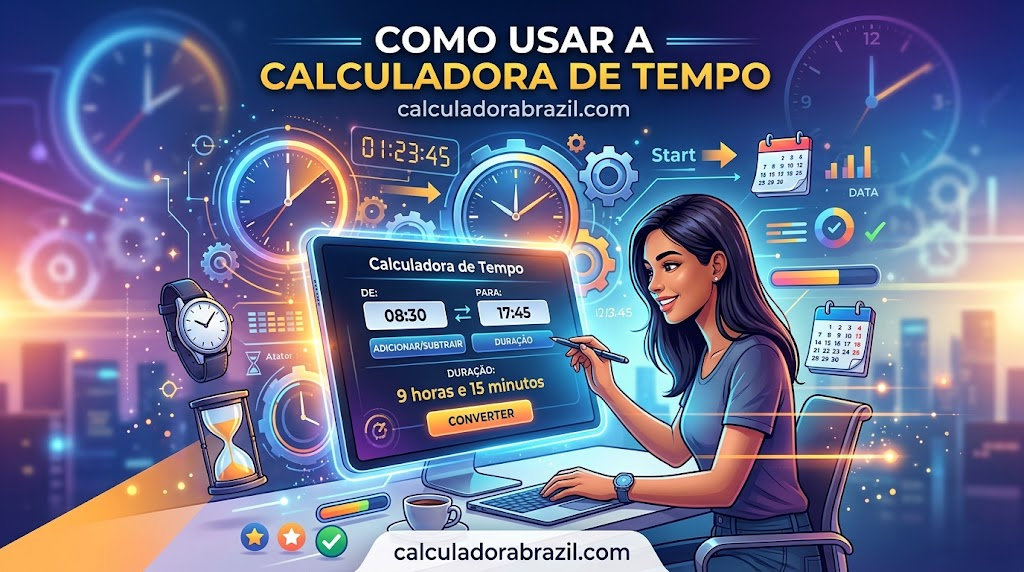Como Usar A Calculadora De Tempo