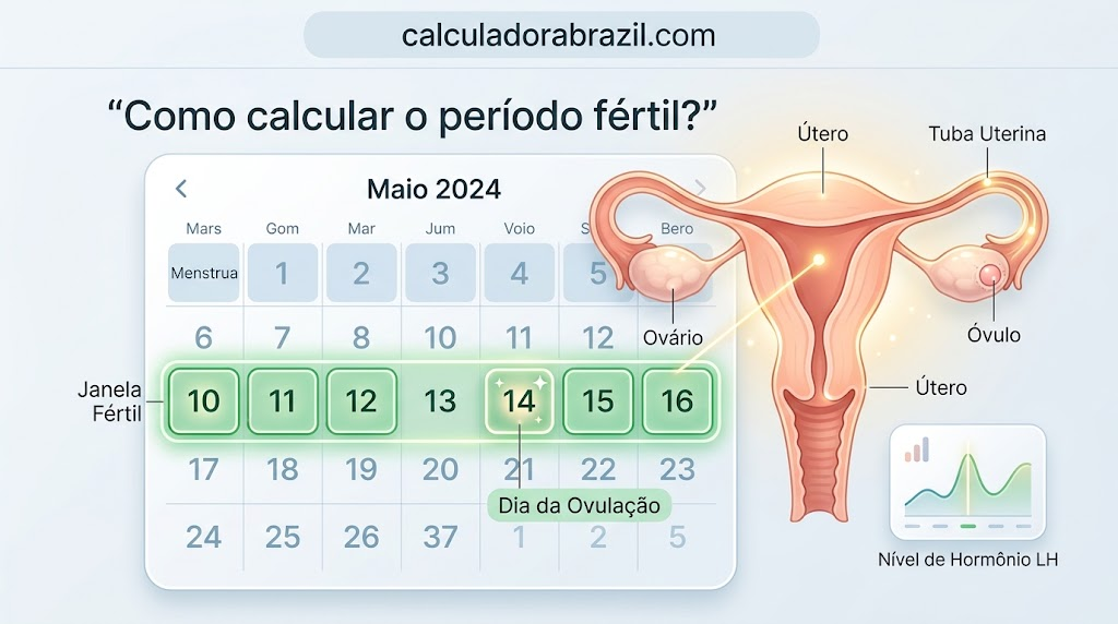 Como calcular o período fértil?